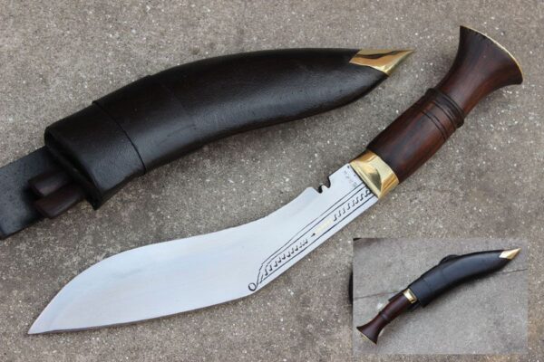 6 Inch Hand Forged Blade Super Mini Jungle Wooden Handle Kukri