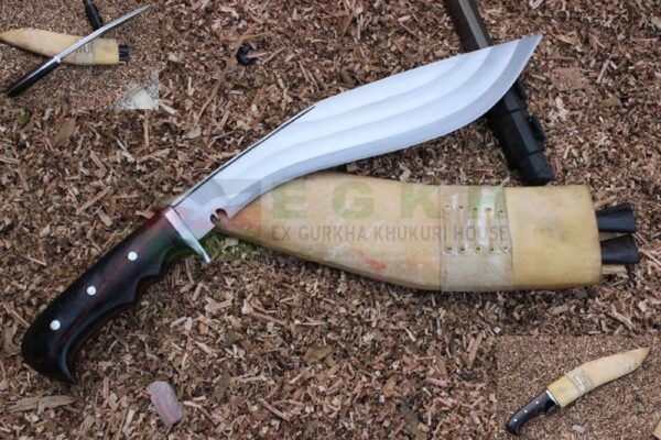 12.5-inch-3-Fuller-Farmer-guard-handle-Kukri-High-Carbon-Steel-balanced-water-purring-temper-very-strong-Ready-To-Use