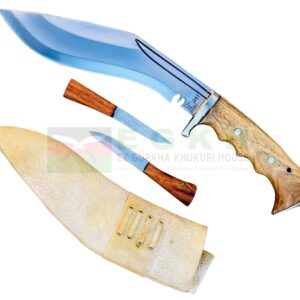 8-Inch-Genuine-Gurkha-Hand-Forged-Kukri-Blade-Mini-Iraqi-Operation-Gripper-Blocker-Handle-Khukuri-by-Ex-Gurkha-Khukuri-House-in-Nepal