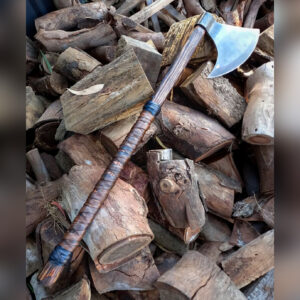 11″ Viking Seax Knife with EUK | Handmade Hunting Knife