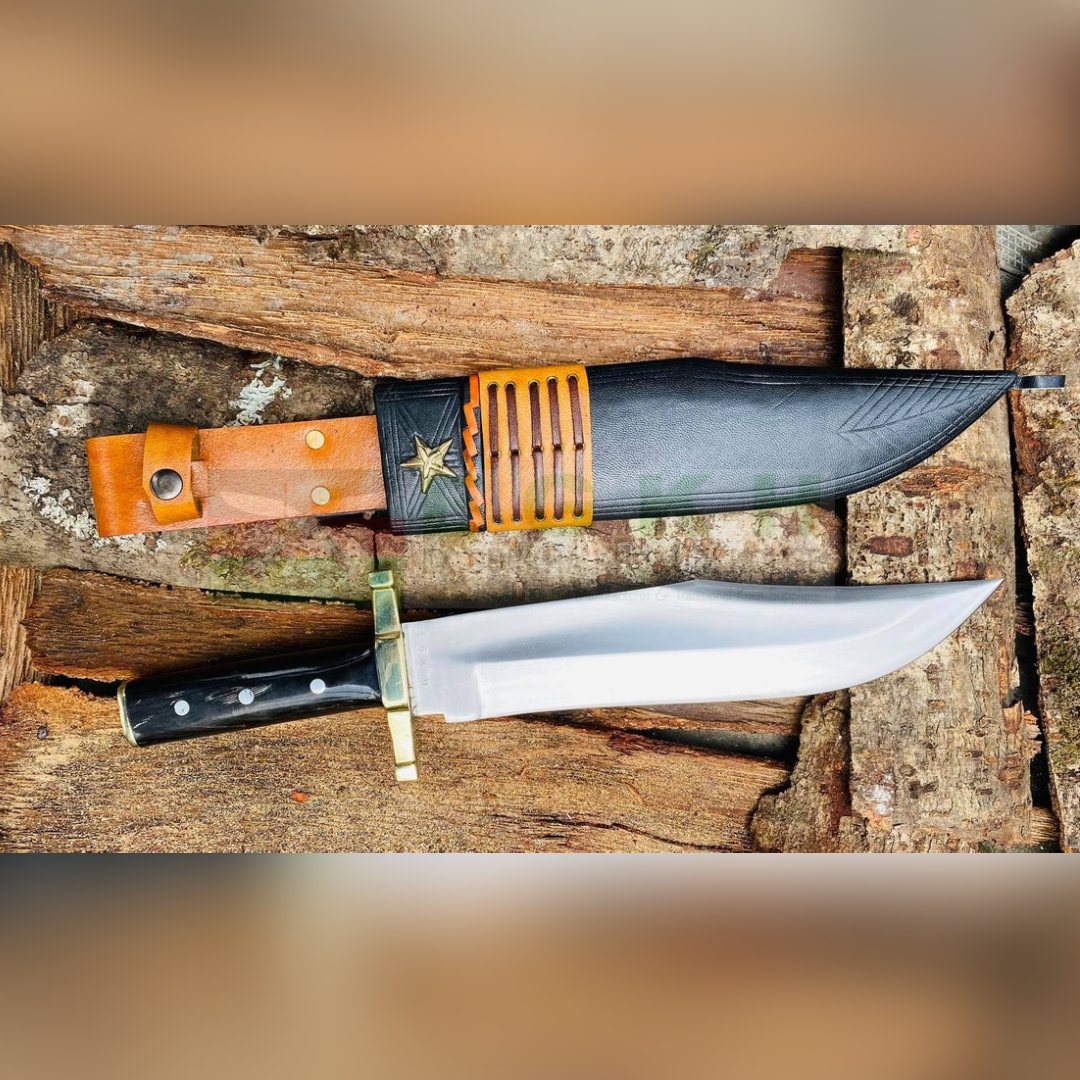 USMC MARINES TACTICAL BOWIE SURVIVAL HUNTING KNIFE MILITARY Combat