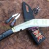 10-inch-Traditional-Ganjawal-Kukri-Hand-Forged-Blade-Military-Khukuri-Amazing-Nepalese-Kukri-Knife