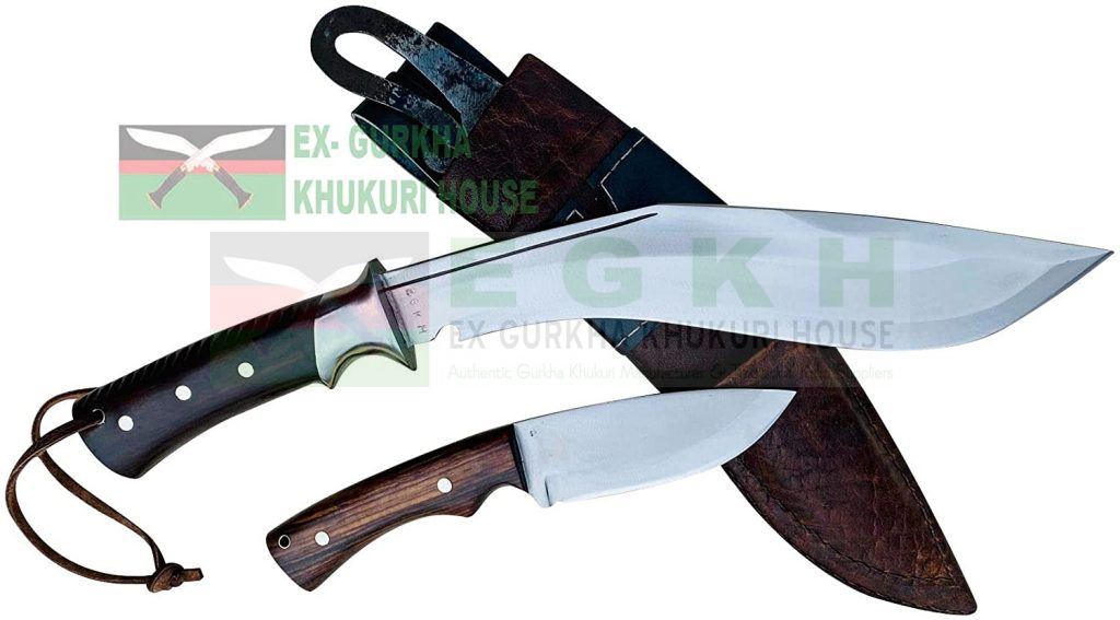 11 Blade Afghan Issue Brown Sheath Double Edge Multi Tools Kukri Or Khukuri By Ex Army Khukuri