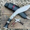 12-Inch-Blade-Officers-Kukri-Official-Vintage-Kukri-Traditional-Angkhola-Fuller-Kukri-Knife-Old-Reproduction-Ready-To-Use