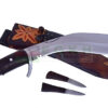 12-inch-Authentic-Gurkha-Kukri-Special-Panawal-Angkhola-kukuri-Guard-Handle-Ganjawal-Sheath