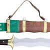 15-Inch-Custom-Handmade-Kukri-Replica-Sword-Full-tang-Leaf-spring-Tempered-Sharpen-Semi-Polished-Ready