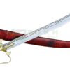 24-Inch-Blade-Historical-Nepali-Talwar-Sword-Saber-Talwar-Traditional-Raja-Sword-Decorative-Handmade-Hunting-and-Battle-Sword-Gold-Silver-Brown