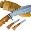 8-inch-Authentic-Iraqi-Angkhola-Gurkha-Kukri-Blade-Khukuri-Knife-with-White-Leather-Sheath