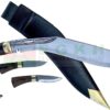 12-inch-Full-Tang-Hunting-Sirupate-Khukuri-Very-Useful-Light-work-Khukuri-Functional-Hunting-Khukuri-Knife-SilverBrown-Black