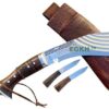 14-Inch-Blade-5-Fuller-Full-Tang-Rose-Wood-Handle-Kukri-100-Handmade-Traditional-Khukuri-in-Nepal-Ready-to-use-Balance-Oil-Tempered