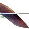 14-Inch-Blade-5-Fuller-Full-Tang-Rose-Wood-Handle-Kukri-100-Handmade-Traditional-Khukuri-in-Nepal-Ready-to-use-Balance-Oil-Tempered