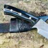 5-inch-Hand-Forged-Full-Tang-Utility-Knife-Horn-Bushcraft-Skinner-Knives-Hunting-knife