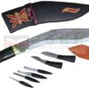 10.5-inch-Ganjawal-Traditional-Khukuri-Very-attractive-khukuri-Himalayan-Kukri-Nepal-Dragon-Engraved-Khukuri-Historical-Khukuri-Brown-Black-Silver