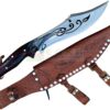 12-inch-Blade-Custom-Hand-Forged-Knife-with-engraving-in-the-blade-Sheath-and-Handle-Full-Tang-Blade-knife-Outdoor-Survival-Kukri-Khukuri-Silver-Black-Brown
