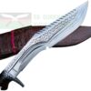 12-inch-EGKH-Genuine-Kukri-Double-Edge-Dragon-Spine-Full-Tang-Khukuri-Handmade-By-Ex-Army-Khukuri-House-in-Nepal