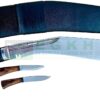 15-inch-Full-Tang-Sirupate-Hunting-Kukri-Nepals-Most-Wanted-Khukuri-Rosewood-Handle-Leather-Sheath-Authentic-Kukri-Handmade-in-Nepal-at-Ex-Army-Khukuri-House-factory