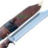 15-inch-blade-Conqueror-Knife-With-Leather-Sheath-5160-Carbon-Steel-Blade-Gripper-Rose-Wood-Handle-with-Guard-Hand-made-in-Nepal-Brown-Black-Silver