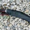 16-Inch-Black-Hunter-Sirupate-Khukri-Most-genuine-and-popular-khukuri-villegers-particular-knife-Leaf-Siru-Sword-Best-Hunting-Kukri