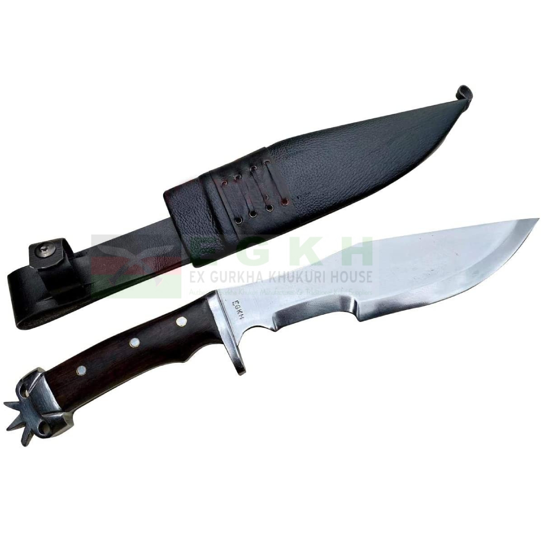 9.5 Survival Camping Hunting Knife Military Bowie Fixed Blade w